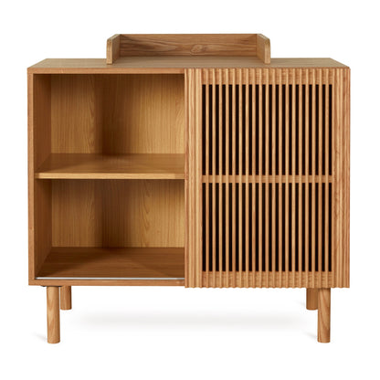 Quax 2-delige babykamer (bed L 140  x B 70 cm + commode met verlengstuk) Hai No Ki Natural Ash