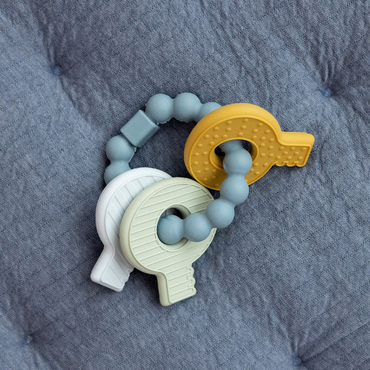 Little Dutch Bijtspeeltje Sleutelbos blauw