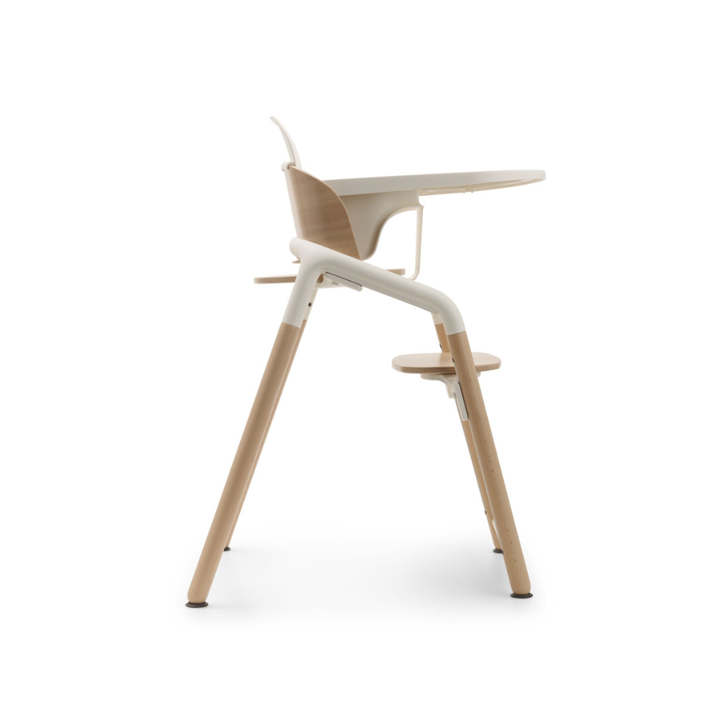 Bugaboo Eetstoel Giraffe Wood/White