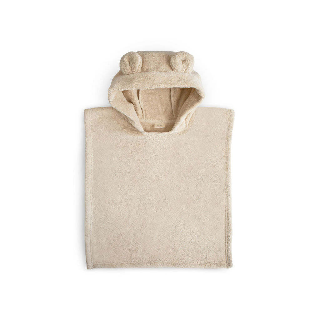 Mushie Poncho Bear Fog