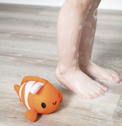 Janod Jouet de bain Éponge de Bain Animaux Marins - 1 pièce surprise