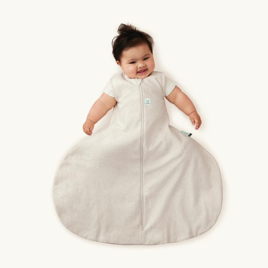 ErgoPouch Inbakerzak / Slaapzak Cocoon Hip Harness TOG 1,0 Oatmeal Marle 80 cm