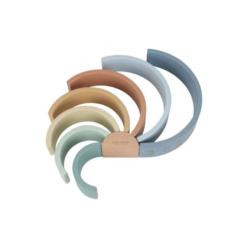 Little Dutch Arc-en-ciel en bois Forest Friends 