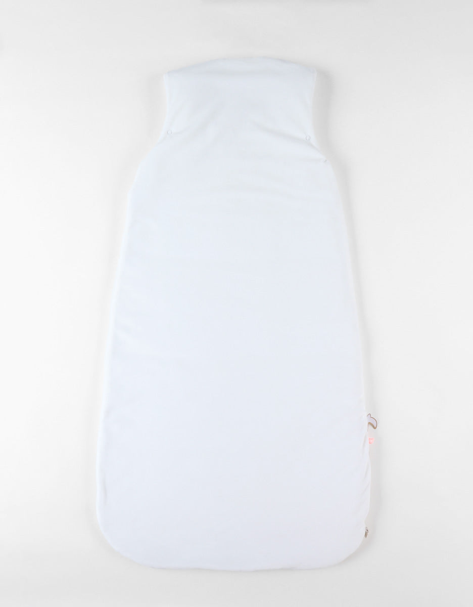 Noukie's Winterslaapzak Bali, Moka & Snow TOG 2,0-3,5 Ecru 100 cm