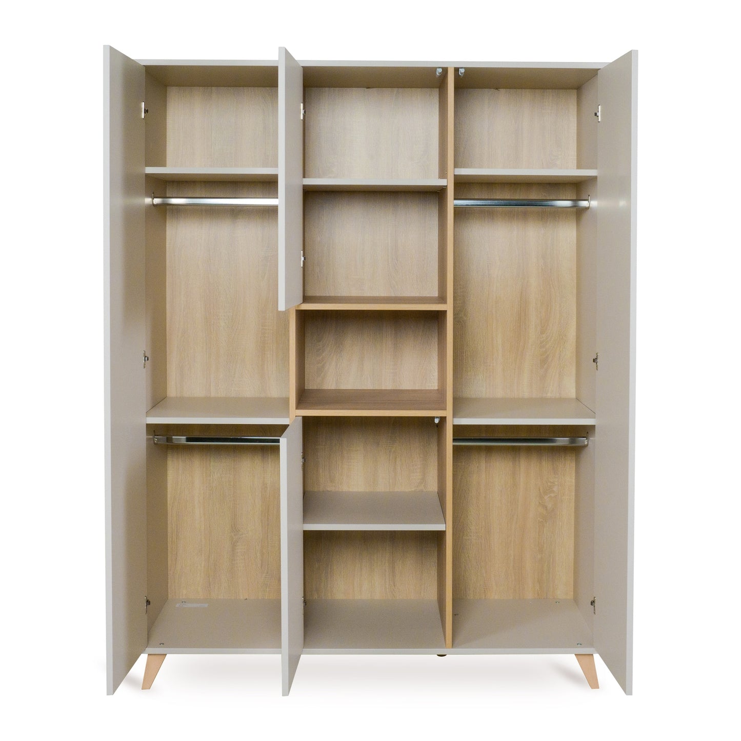 Quax Kast met 3 deuren Loft Clay