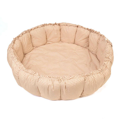 Play and Go Coco Stripes brown organic babymat 130 cm