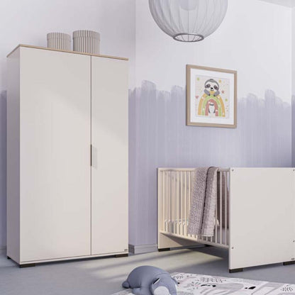 Yuny Armoire 2 portes Suzie Off-White