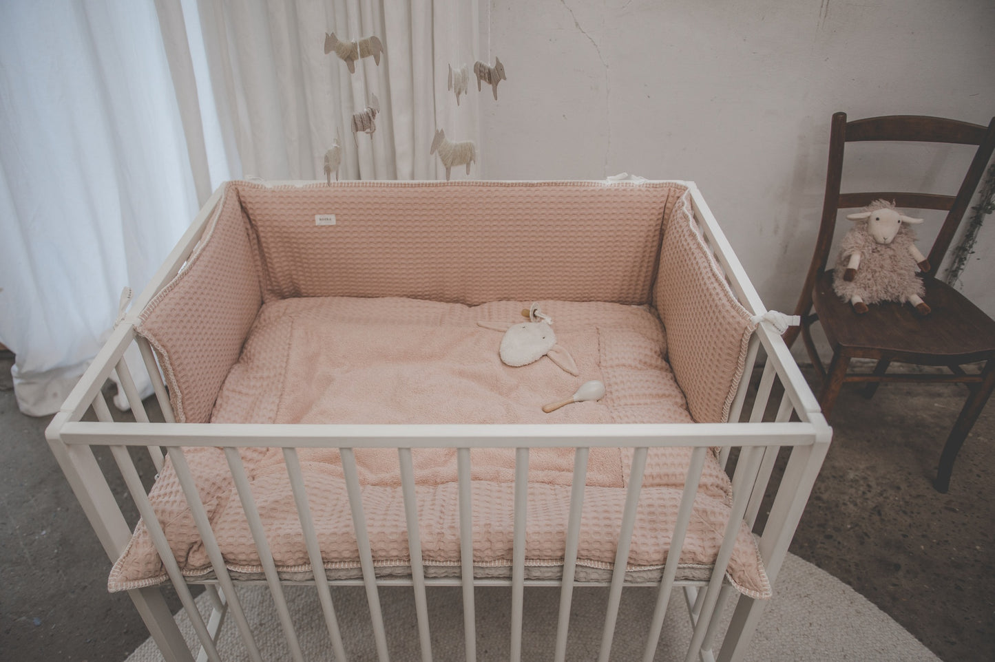Koeka Parklegger Amsterdam roze/beige