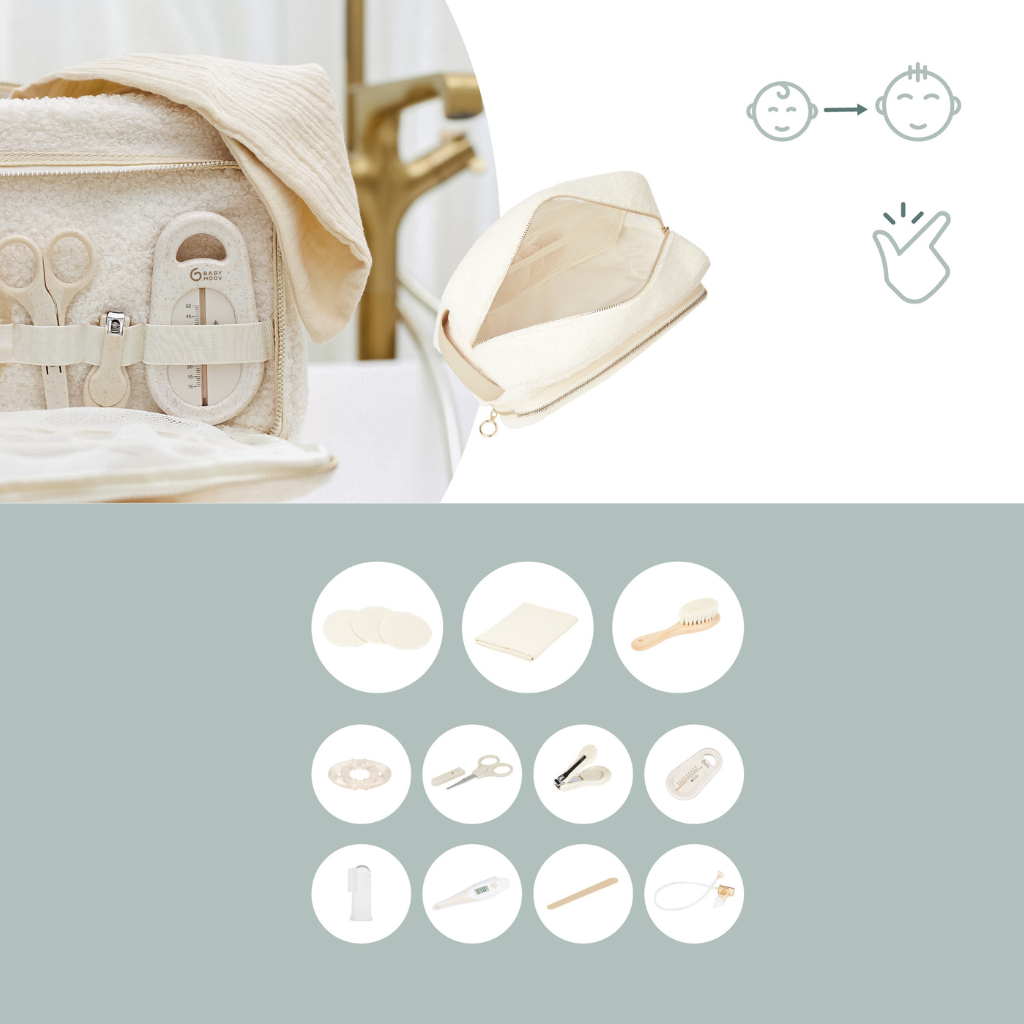 Babymoov Verzorgingsetui Curl White