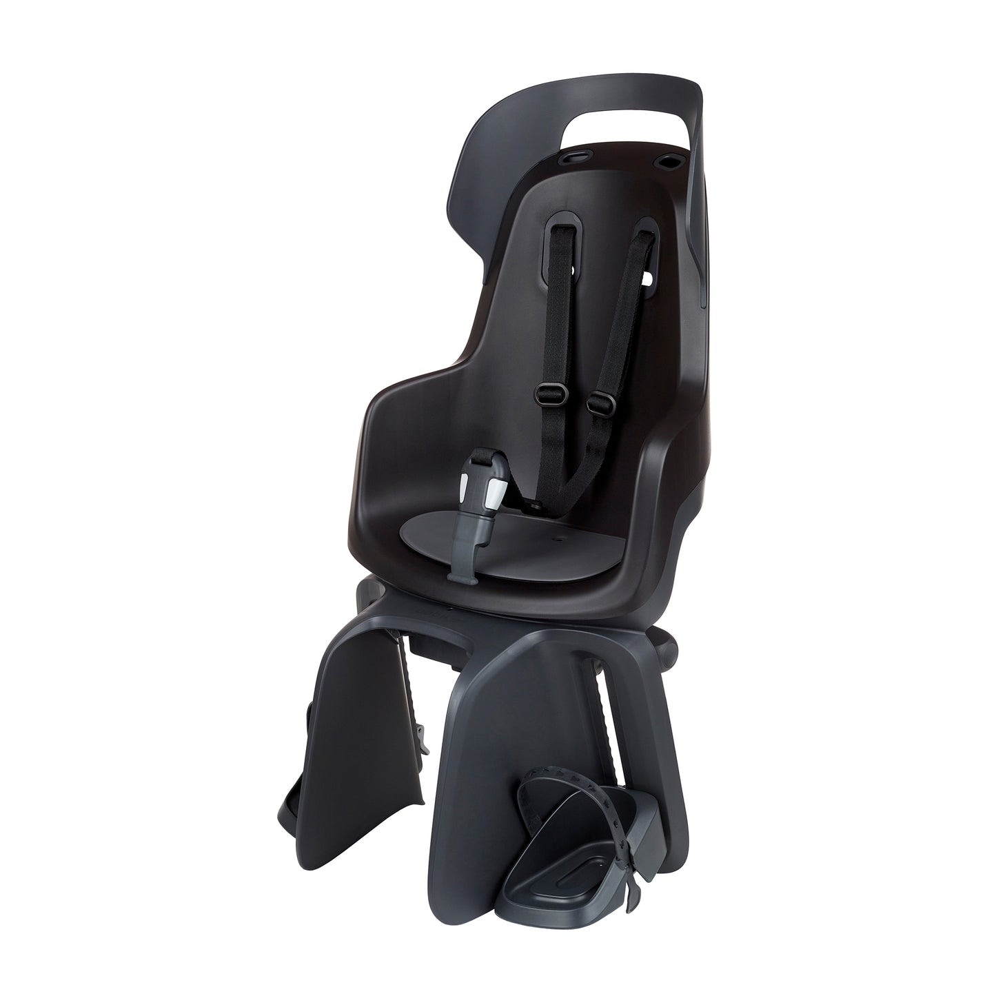 Bobike Fietsstoel GO® Maxi met slaapstand voor dragerbevestiging Black
