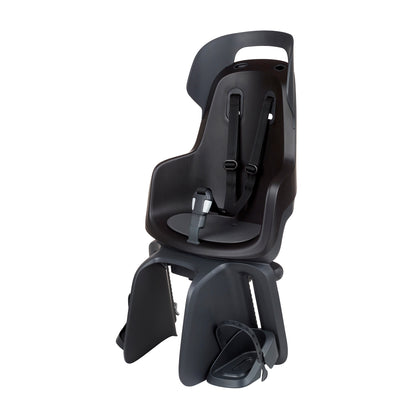 Bobike Fietsstoel GO® Maxi met slaapstand voor dragerbevestiging Black