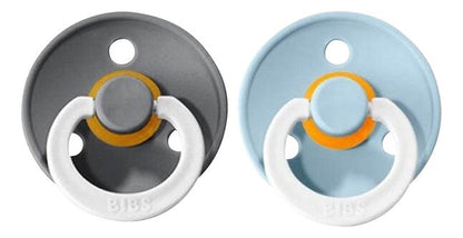 Bibs Sucette + 0 mois Iron/Baby Blue