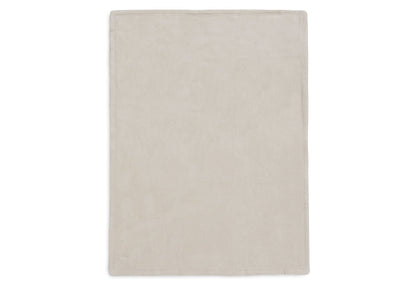 Jollein Deken voor wieg Box Knit Warm Sand/Velvet 75 x 100 cm