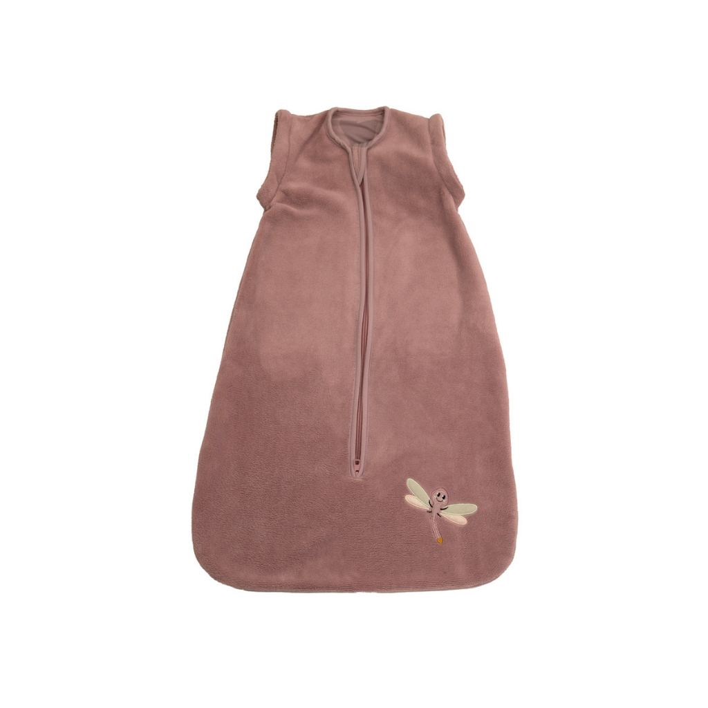 Dreambee Sac de couchage d'hiver Oscar Libelle TOG 2,0 Rose 70 cm
