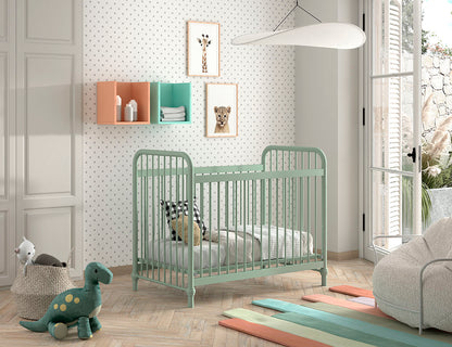 Jaxx Babybed L 120 x B 60 cm Bronxx Olive Green