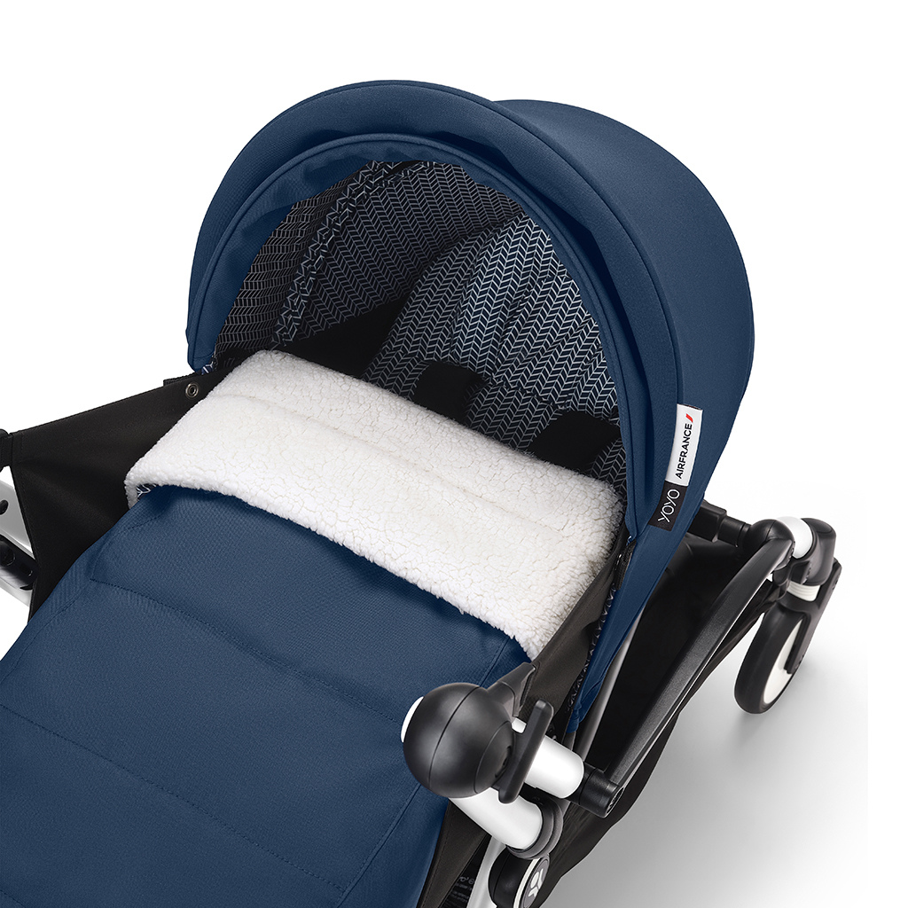 Stokke® Nacelle Newborn pack YOYO 0+ Bleu Air France