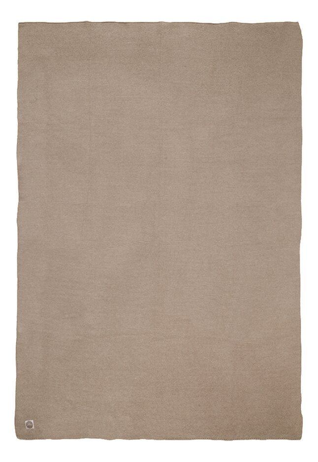 Jollein Couverture pour lit Basic Knit Nougat