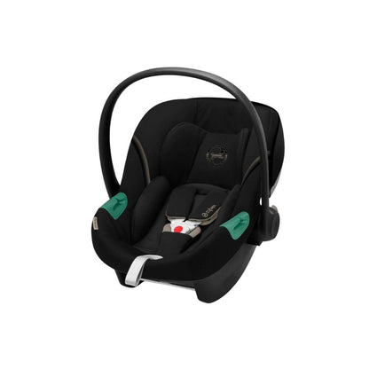 Cybex Siège-auto portable Aton S2 Groupe 0+/i-Size Moon Black