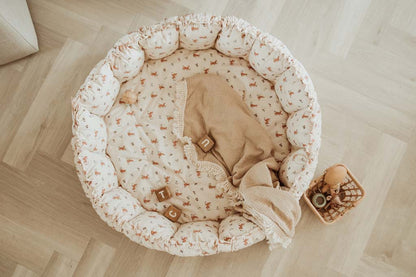 Play and Go Coco Rabbit Organic playmat, cocoon & organizer 130 cm