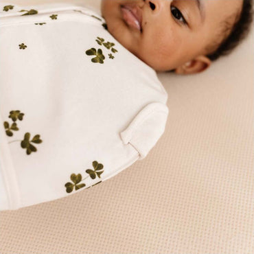 Puckababy Inbakerzak / Zomerslaapzak The Orginal Lucky Clover TOG 0,5 White 60 cm